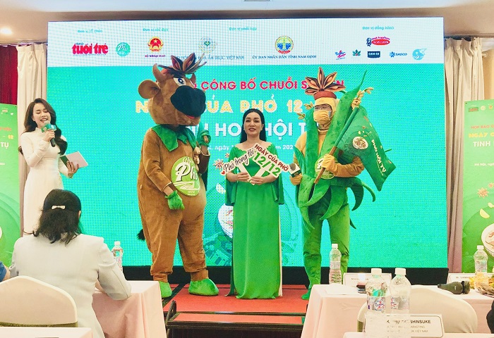 Ra mắt mascot (linh vật) của chương trình Ngày của Phở 12/12 năm 2022